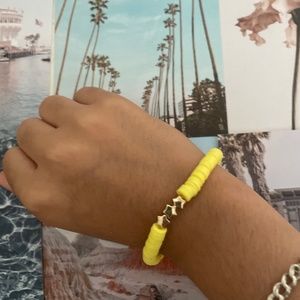Yellow star bracelet